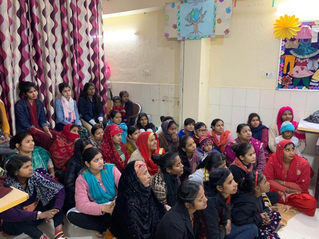 reusable cloth pad production centre in Ropar